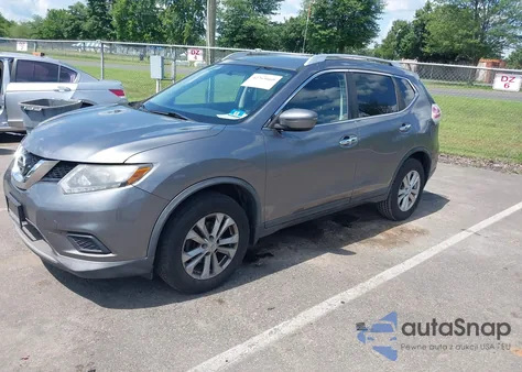 2016 Nissan Rogue Sv from USA, damaged, VIN KNMAT2MV9GP627116